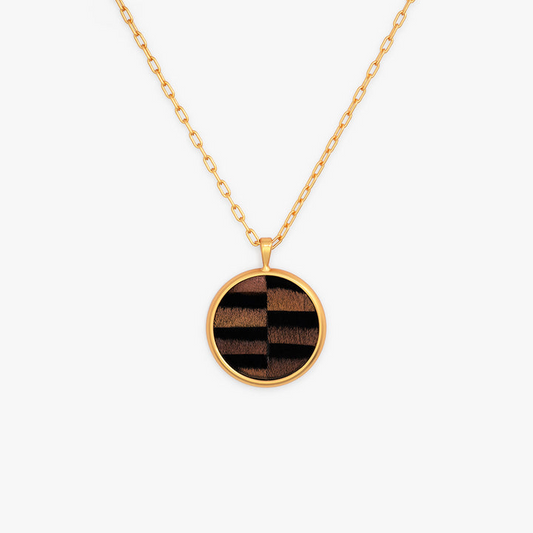 SHOSHONE FEATHER PENDANT NECKLACE