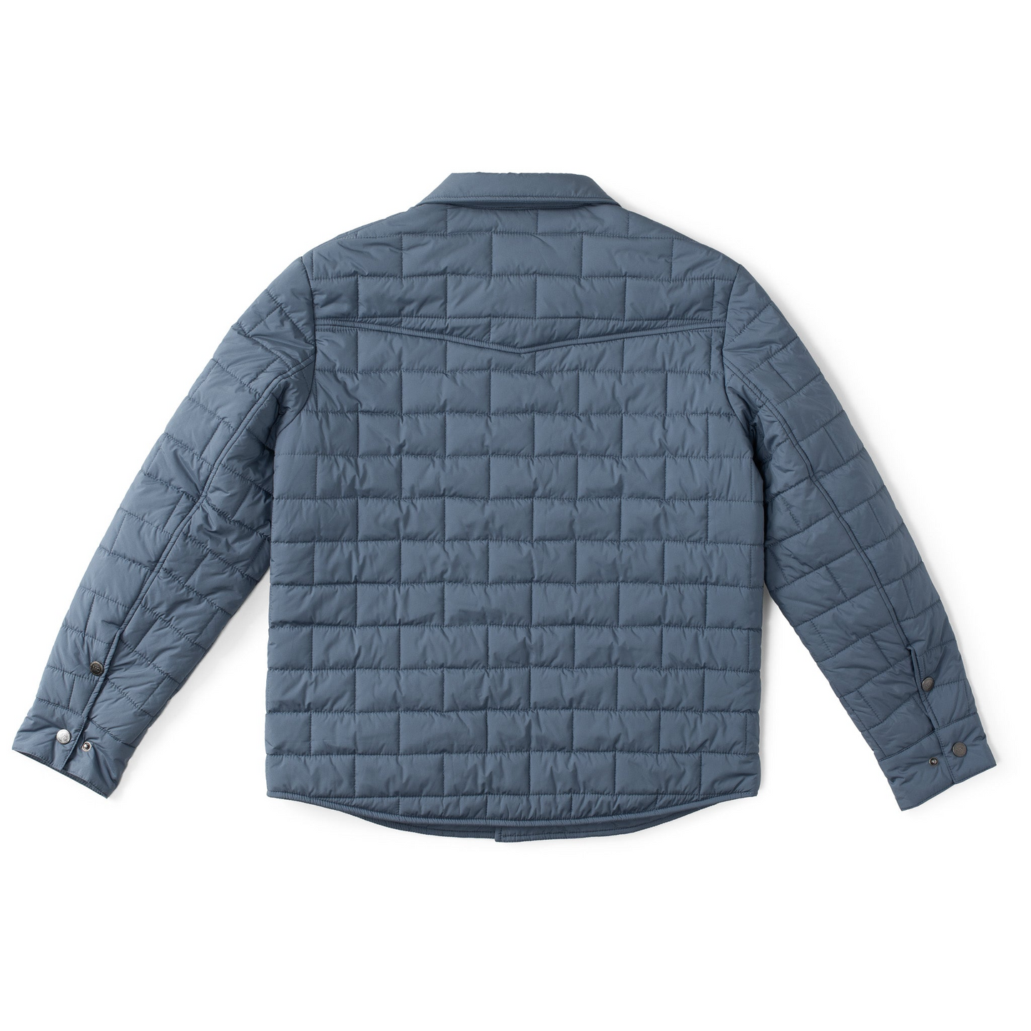 SILVERTON NYLON SHIRT JACKET - CADET BLUE