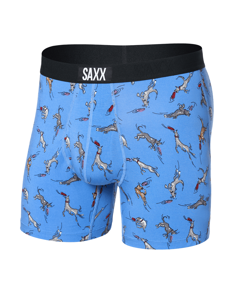 ULTRA BOXER BRIEF - DISC DOGS SAIL BLUE