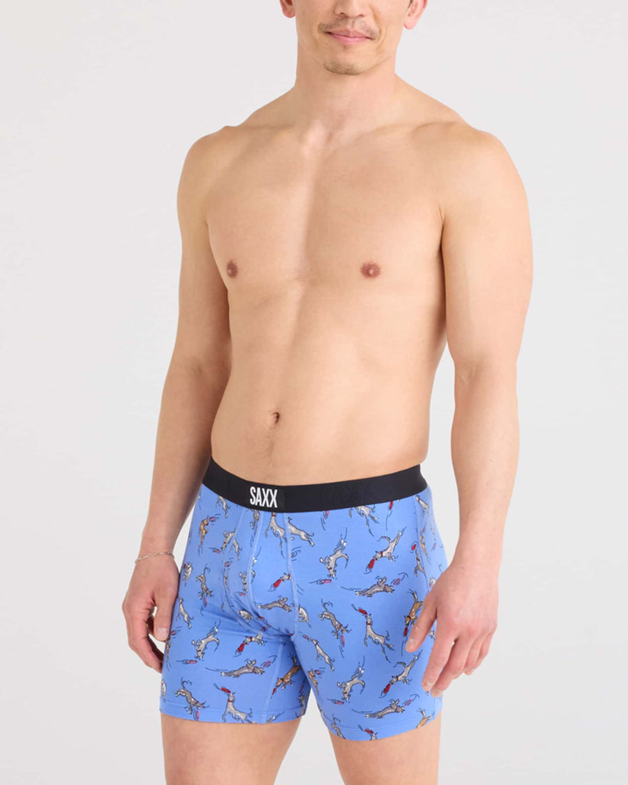 ULTRA BOXER BRIEF - DISC DOGS SAIL BLUE