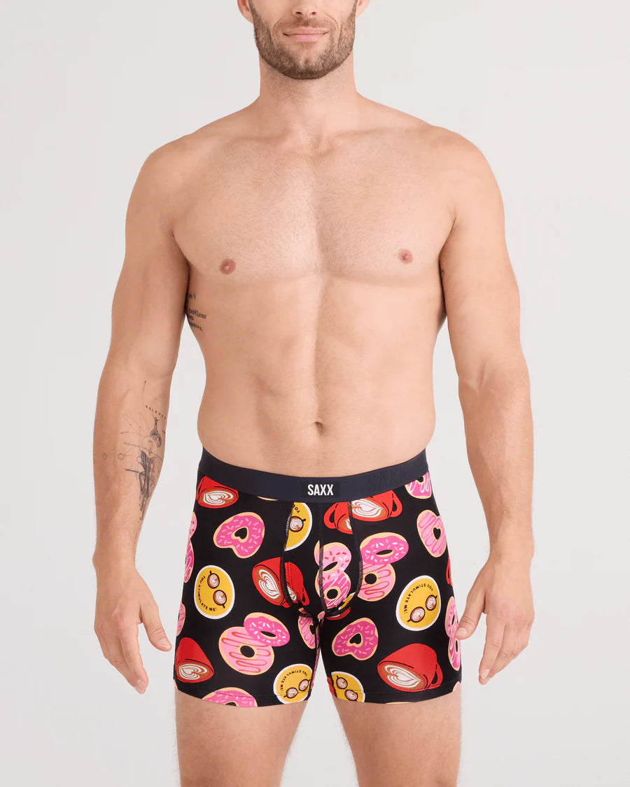 VIBE XTRA BOXER BRIEF - LOVE STORY BLACK