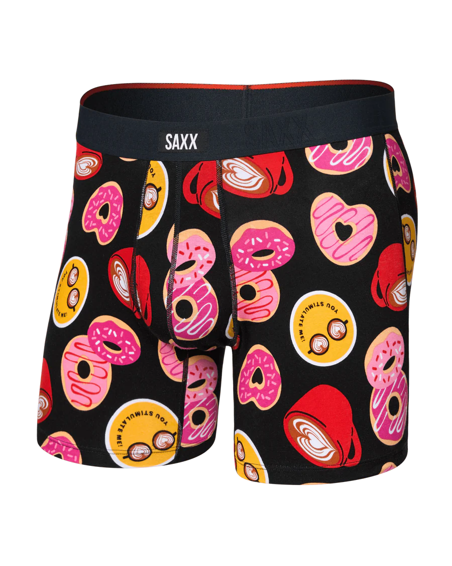VIBE XTRA BOXER BRIEF - LOVE STORY BLACK