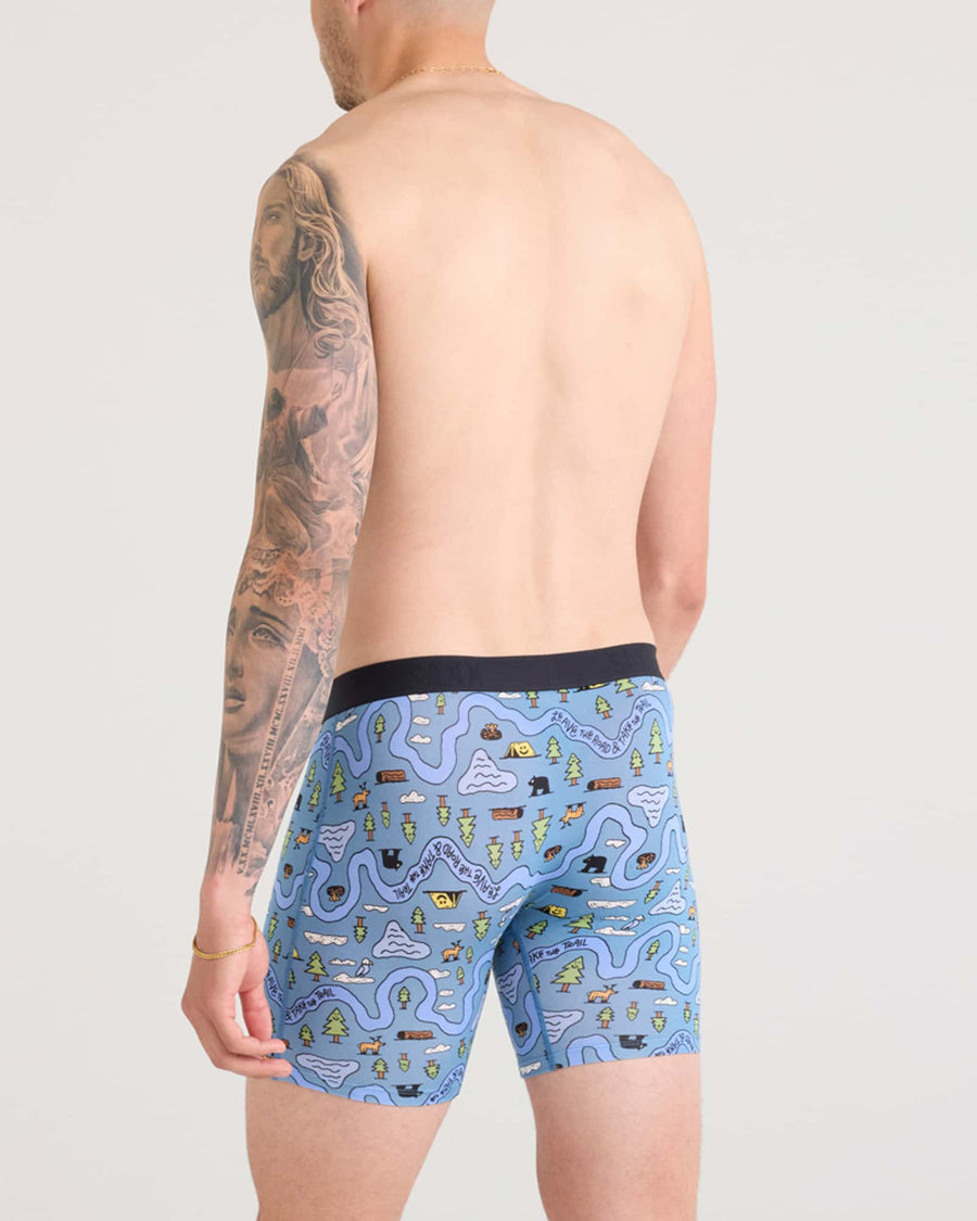 VIBE BOXER BRIEF - TAKE THE TRAIL SLATE