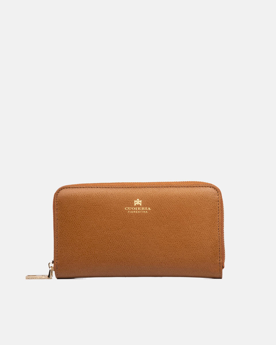 BELLA ZIP AROUND WALLET - LION