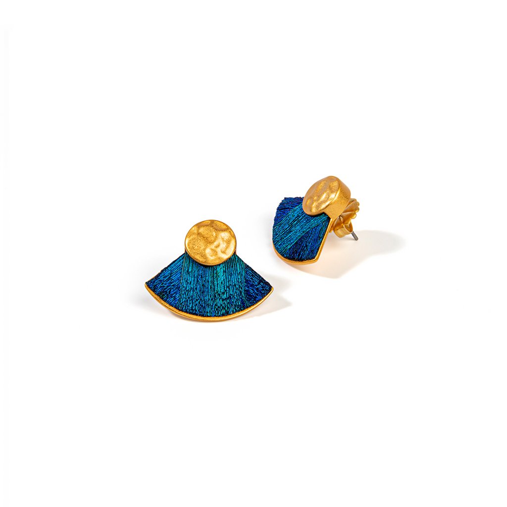 WALTON FEATHER EARRINGS