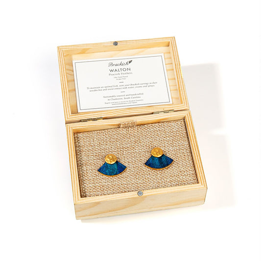WALTON FEATHER EARRINGS
