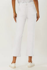 LA CIENEGA STOVE PIPE JEAN - WHITE