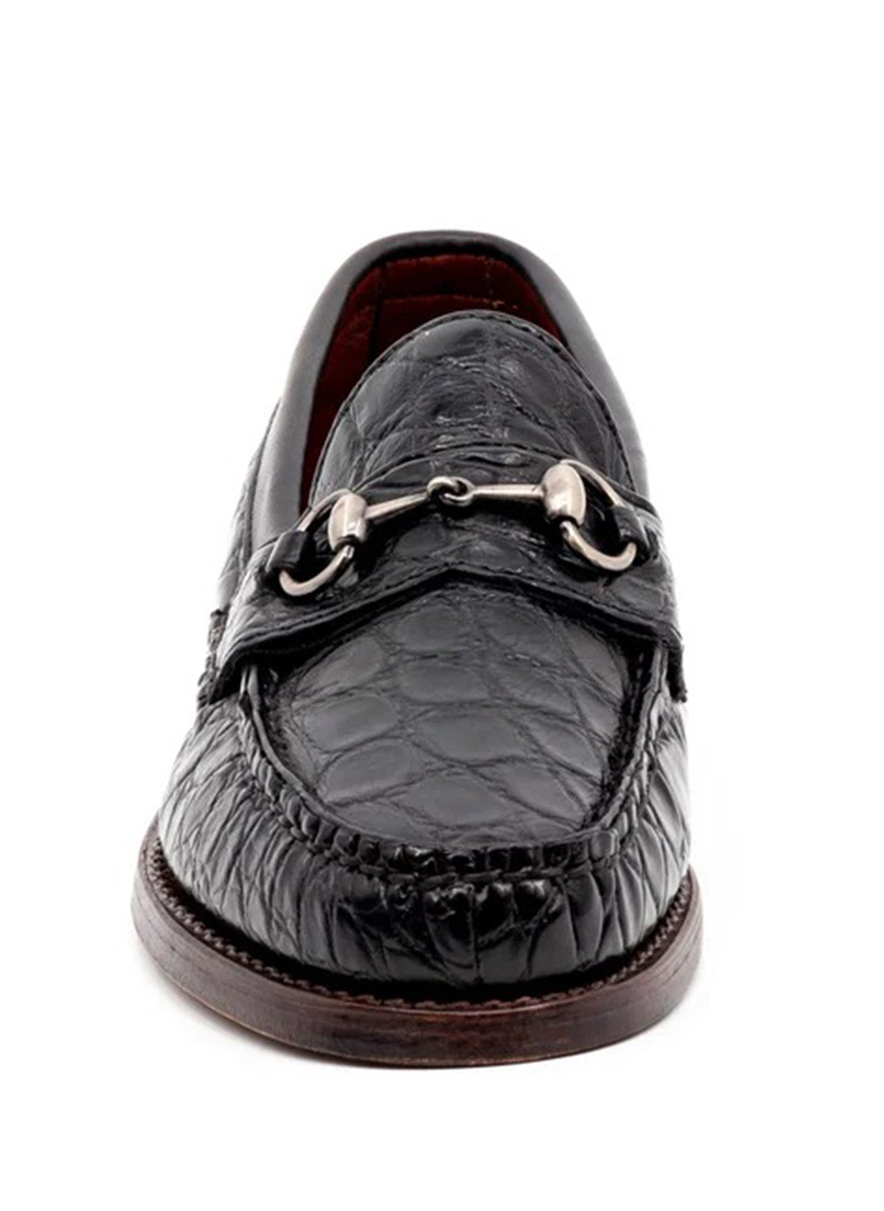 JACOB ALLIGATOR HORSE BIT LOAFER SHOE