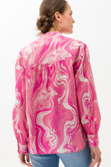VIV PRINTED BLOUSE - FLUSH
