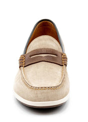 SEASIDE PENNY LOAFER SHOE - OYSTER