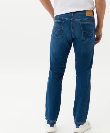 COOPER COOL-TEC DENIM TROUSER - MID BLUE USED