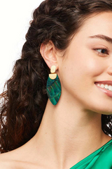 AMNESIA FEATHER DROP EARRINGS
