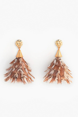 ANNA PETITE FEATHER EARRING