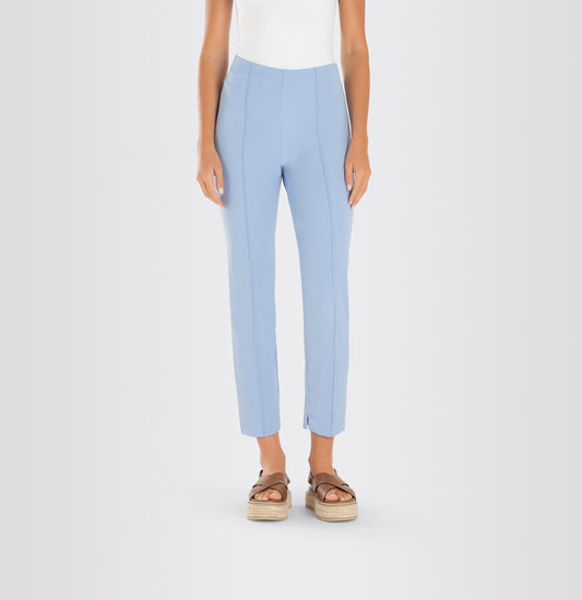 ANNA SUMMER ANKLE PANT - LIGHT ELECTRIC BLUE