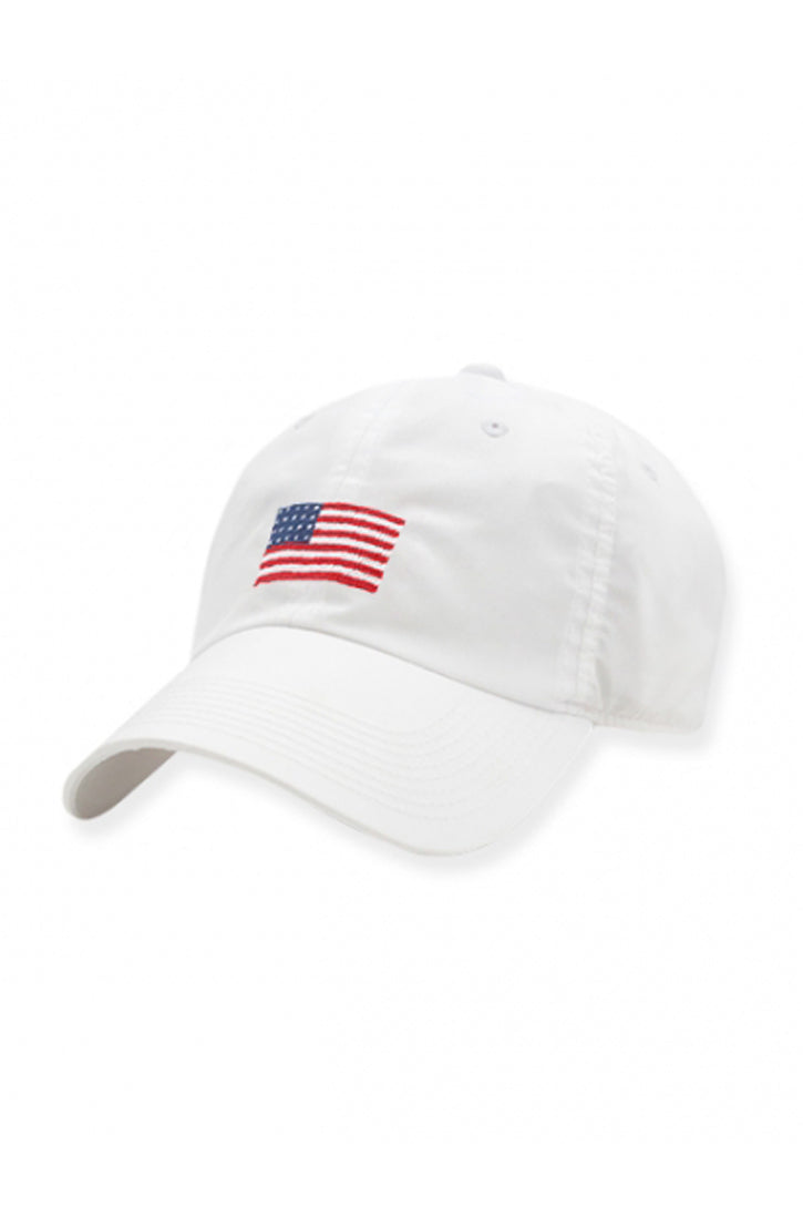 AMERICAN FLAG PERFORMANCE HAT - WHITE