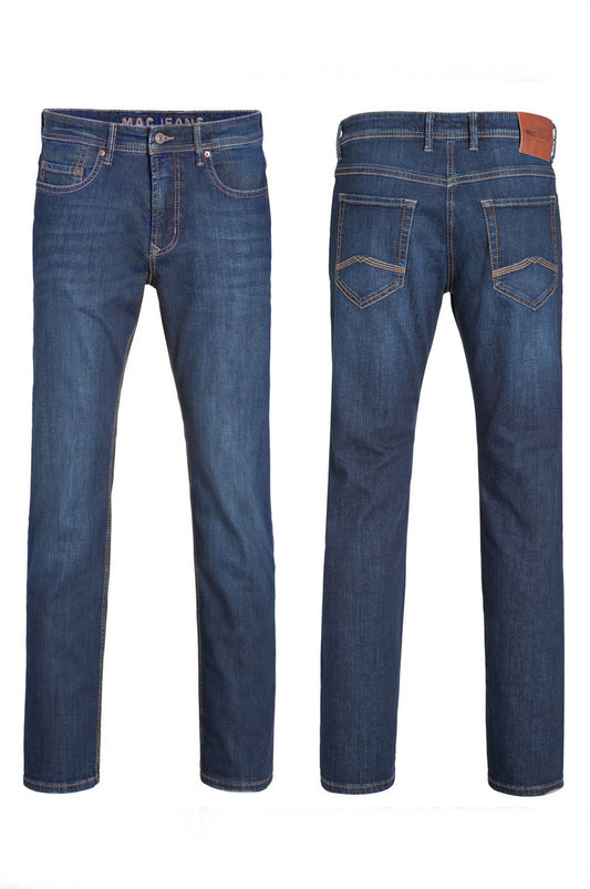 BEN REGULAR FIT STRETCH JEANS - DARK VINTAGE WASH