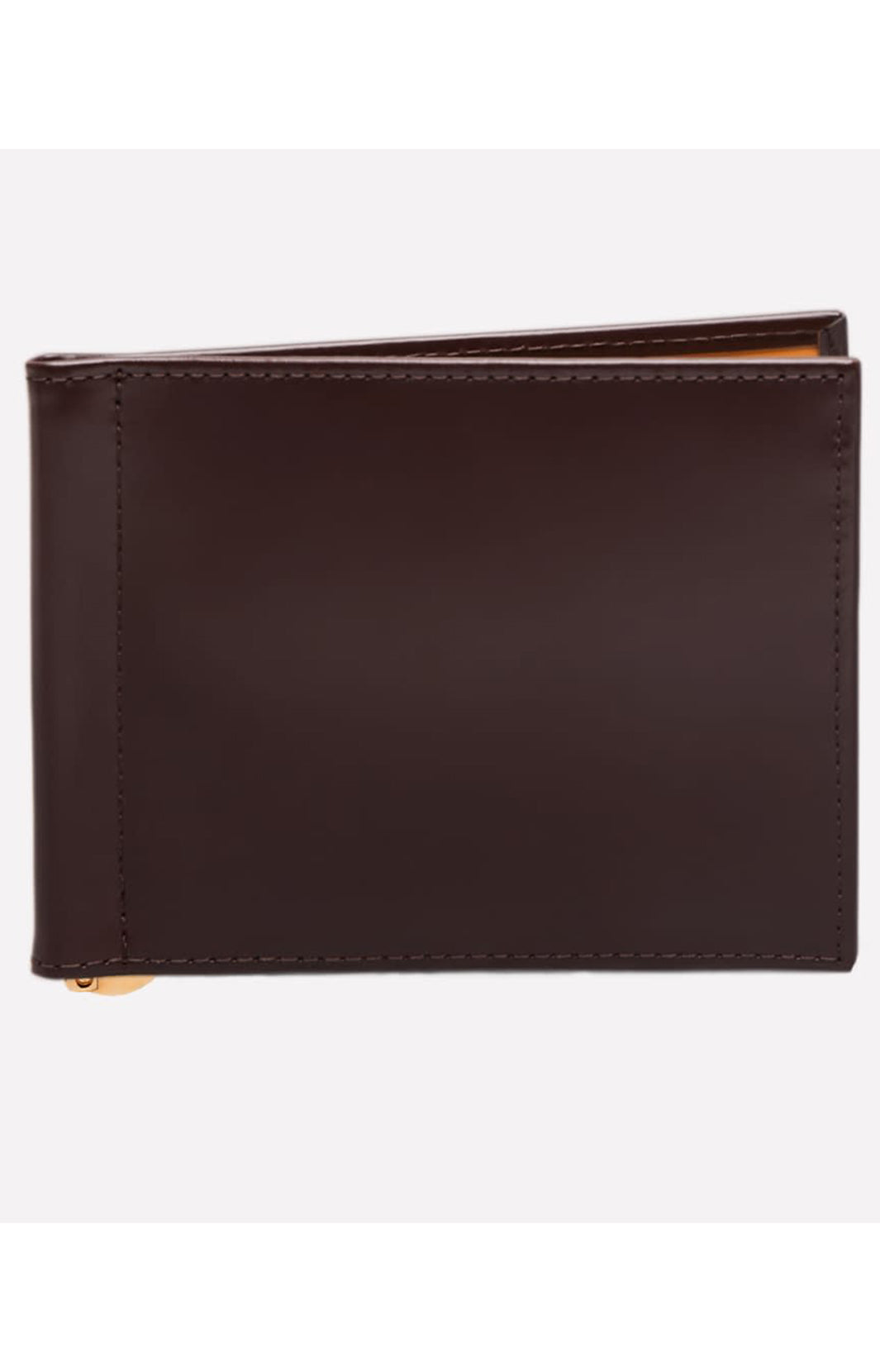 BRIDLE HIDE MONEY CLIP WALLET - NUT