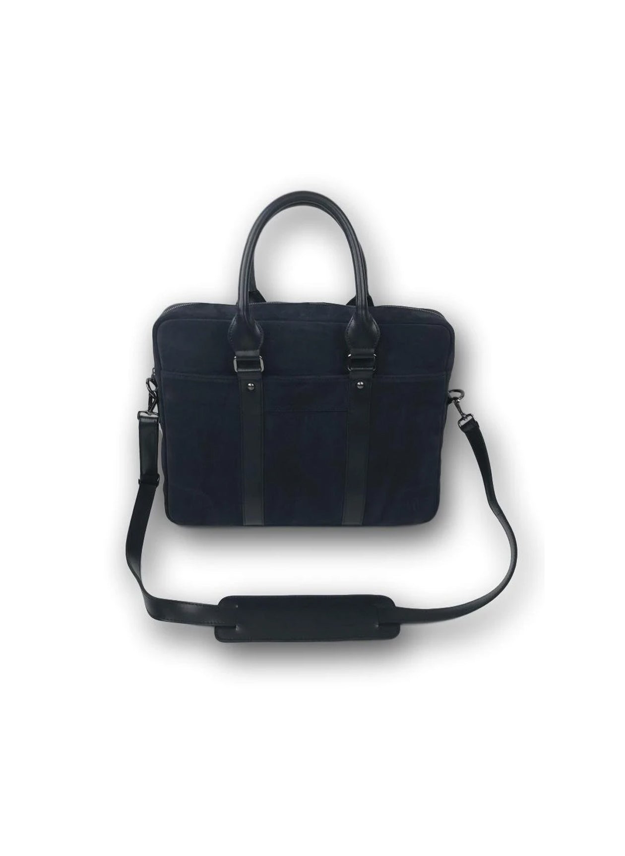 ARMIN OEHLER BRIEFCASE - BLUE SUEDE