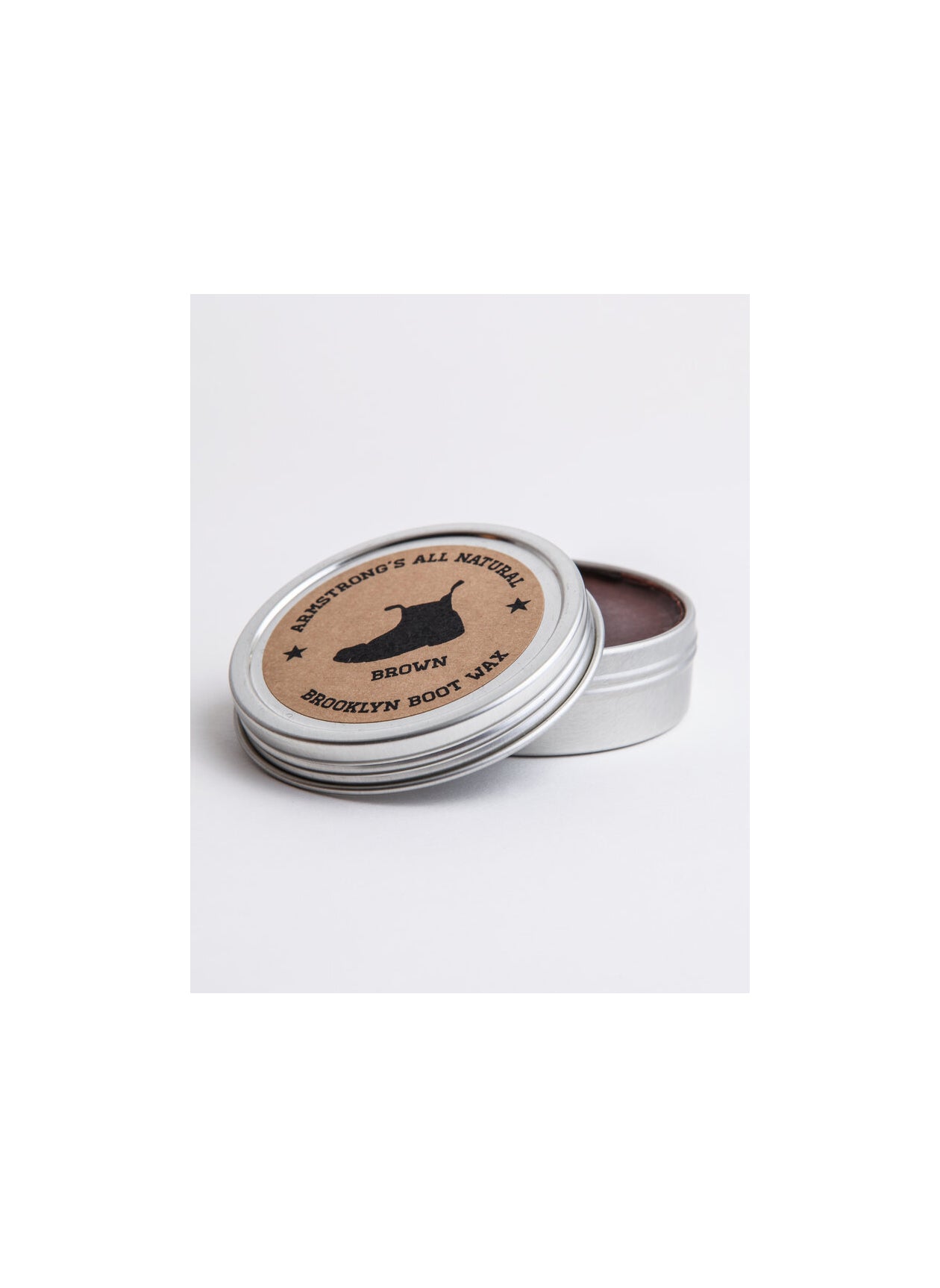 PIGMENTED BROOKLY BOOT WAX - BROWN