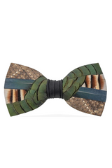 CHIMERA FEATHER BOW TIE