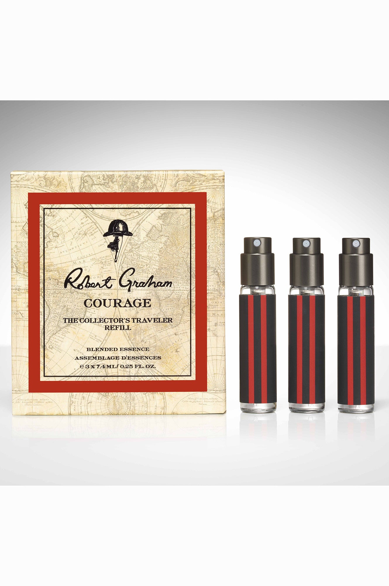 TRAVELER SET REFILL ROBERT GRAHAM ESSENCE COURAGE