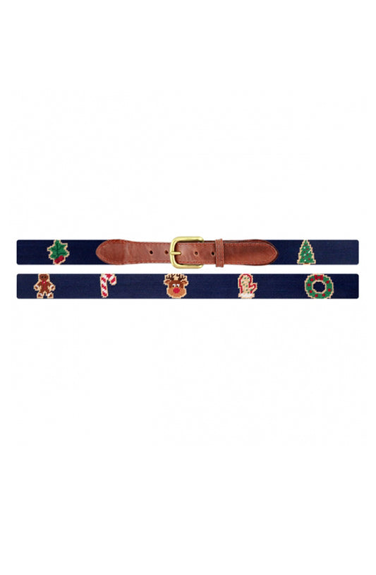 CHRISTMAS COOKIES BELT - DARK NAVY