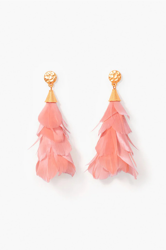 DEKA FEATHER EARRINGS