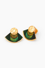 DIX FEATHER EARRINGS