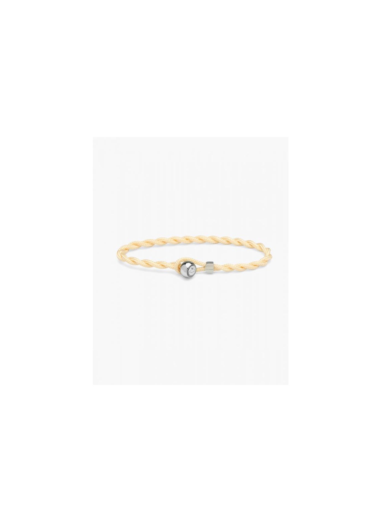 EASY ED BRACELET - IVORY - SILVER -