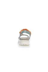 LISA 20 NAPPA LEATHER SANDALS - ROSE/ICE/ORANGE