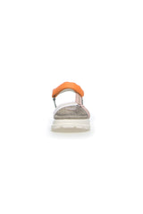 LISA 20 NAPPA LEATHER SANDALS - ROSE/ICE/ORANGE