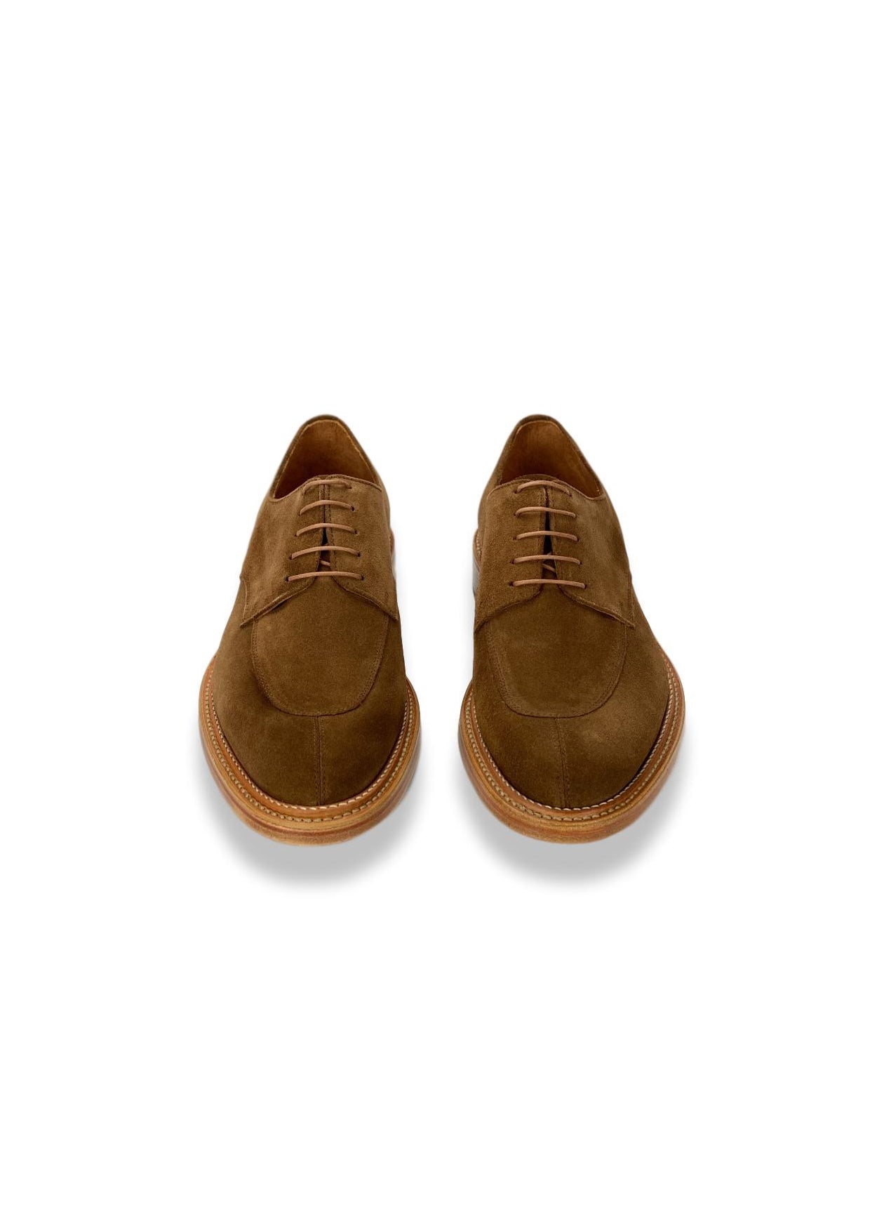 ARMIN OEHLER KNOXVILLE SUEDE LACE UP SHOE - GINGER SUEDE
