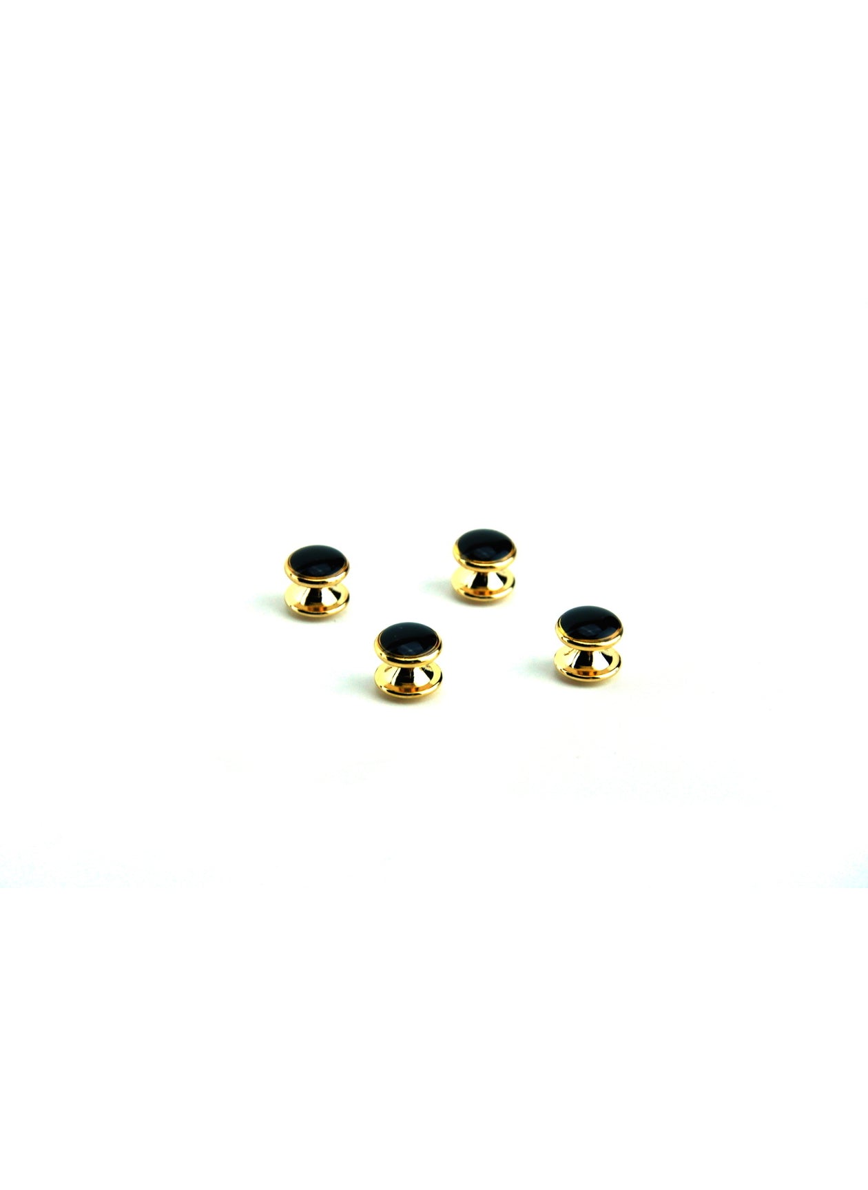 CUFF LINKS AND STUD SET - GOLD
