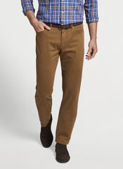 ULTIMATE SATEEN FIVE POCKET PANT - HAZEL WOOD