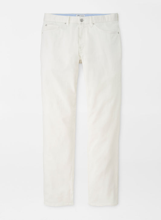 ULTIMATE SATEEN FIVE POCKET PANT - IVORY