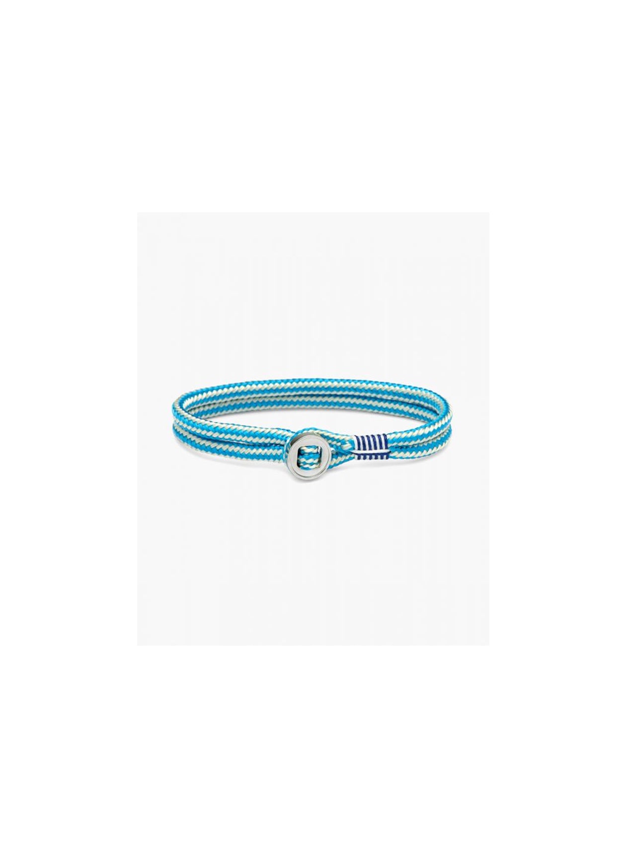 DON DINO BRACELET IVORY LT BLUE - SILVER