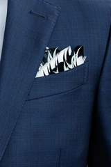JAMESTOWN FEATHER POCKET SQUARE