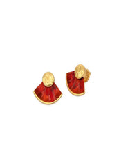 LIBBY FEATHER EARRINGS