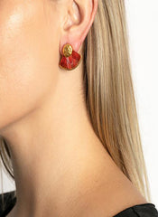 LIBBY FEATHER EARRINGS