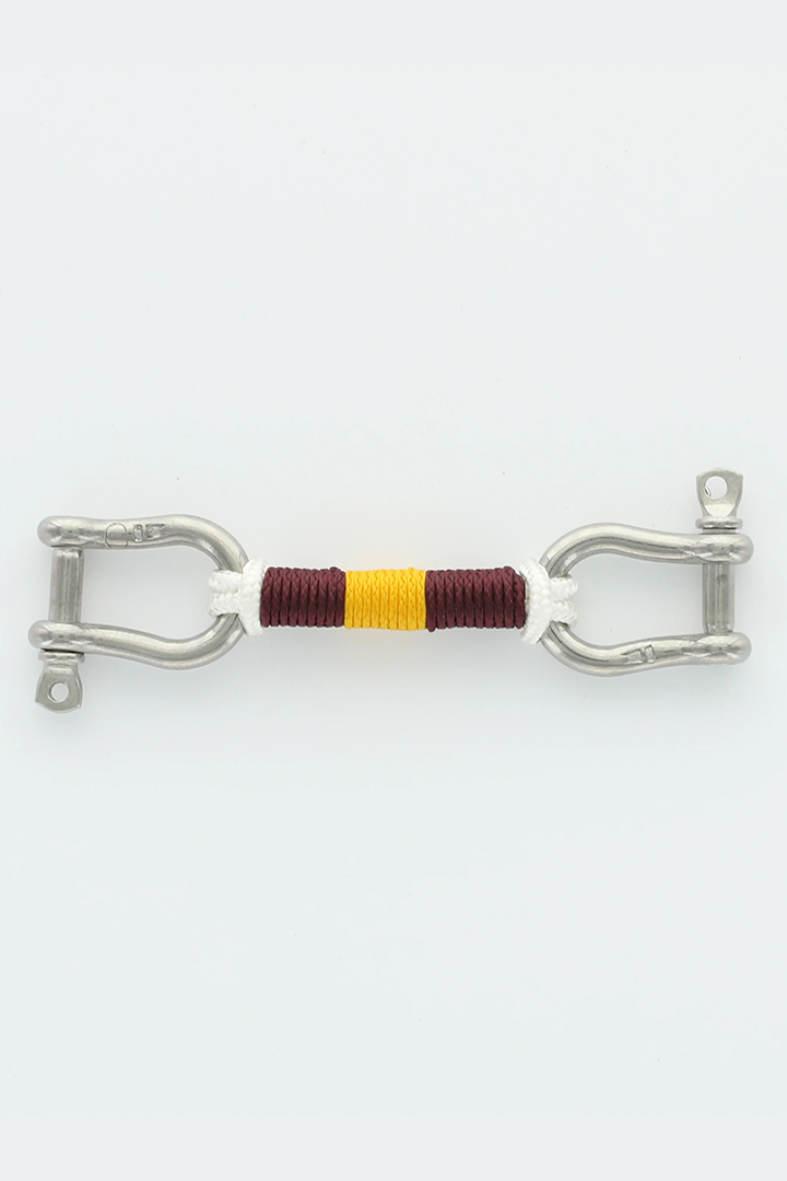 MEN'S BEARING SET - MAROON-GOLD-MAROON