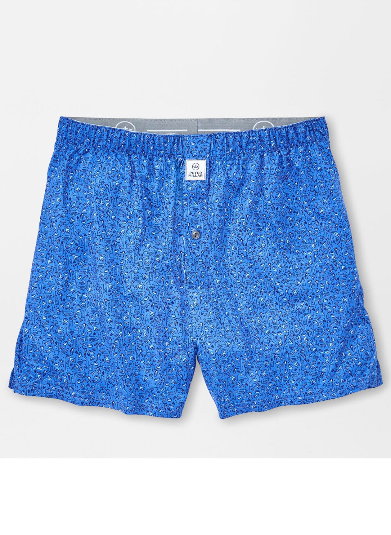 GAMEDAY PERFORMANCE BOXER SHORT - BLUE POPPY