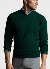 JOURNEYMAN V-NECK SWEATER - BALSAM