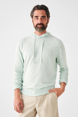 HERITAGE SLUB HOODIE - LAGOON TEAL