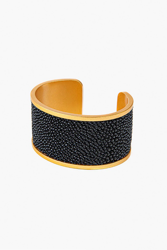 MOLLY WIDE CUFF STINGRAY BRACELET