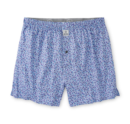 DAZED & TRANSFUSED PERFORMANCE BOXER SHORT - MOON MIST