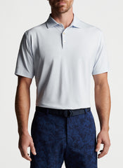 SOLID PERFORMANCE JERSEY POLO - SHAVED ICE