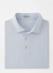 SOLID PERFORMANCE JERSEY POLO - SHAVED ICE