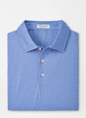 SHAKEN, NOT STIRRED PERFORMANCE JERSEY POLO - PORT BLUE
