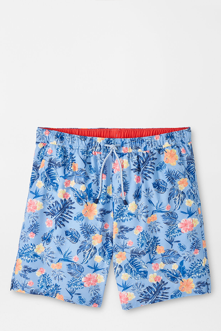 MOANALUA SWIM TRUNK - BLUE SOUND