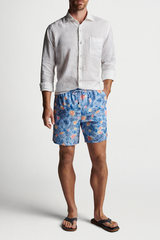 MOANALUA SWIM TRUNK - BLUE SOUND